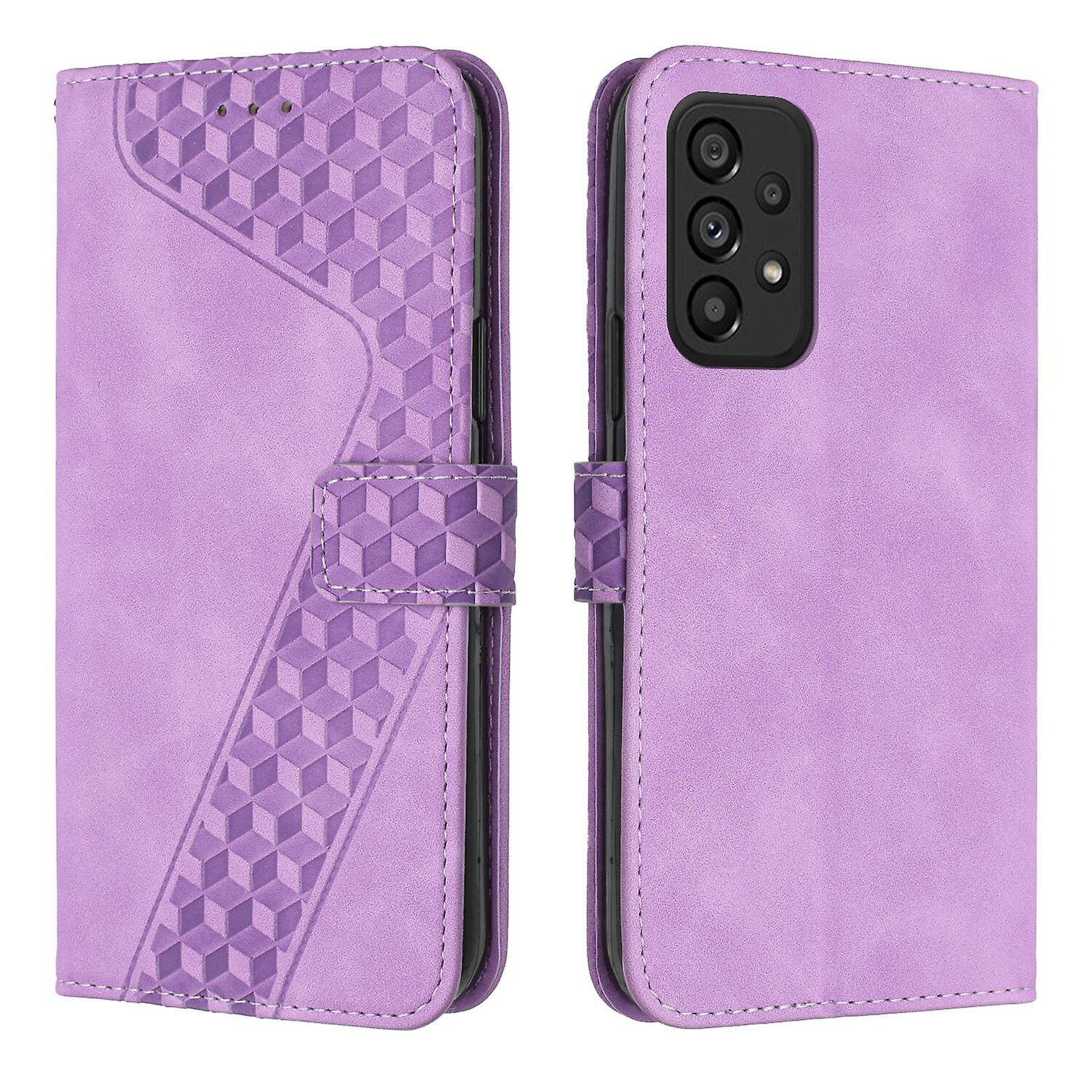 Samsung Galaxy A72 4G 5G Case, PU Leather Flip Cover Magnetic Clasp Design Wallet Card Slots Stand Case