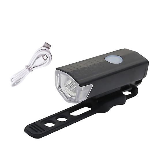 Yousheng Bike Headlight Super Bright High Lumens Waterproof Easy to Install USB Rechargeable Night Riding LED Bicycle Light