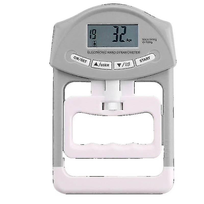 Hand Dynamometer Digital Grip Strength Tester(size-gray)
