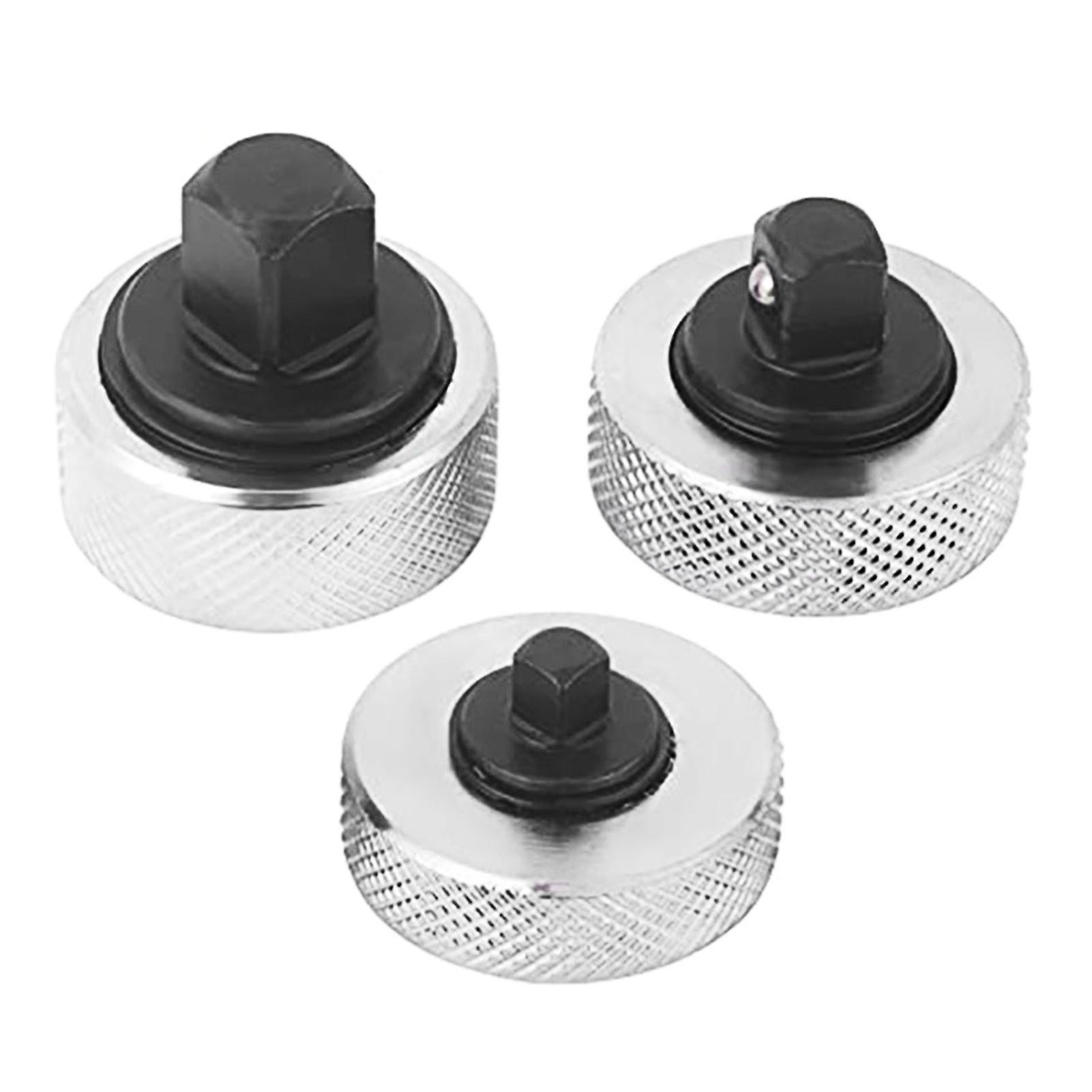 Jeu de 3 clés à cliquet réversibles, mini-clé à molette, entraînement 1/4, 3/8, 1/2 po, diamètre compact 38 mm