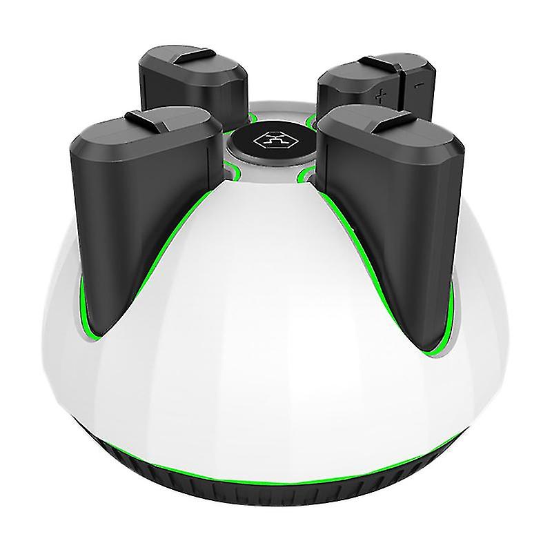 Aolion Alxb205201 For Xbox Game Controller Battery Charging Base With 4 1100mah Batteries