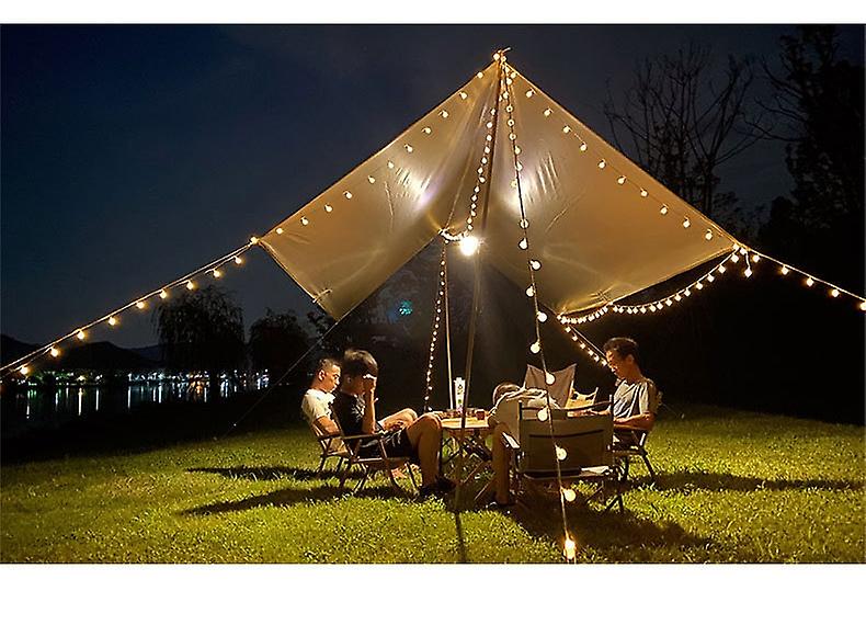 فوانيس نجمة LED 5 أمتار 20 أضواء ، مهرجان ، عيد الميلاد ، حفلة ، أضواء زخرفية تعمل بالطاقة الشمسية