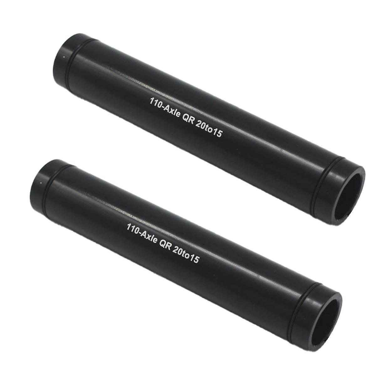 Mountain Bike Bicycle 20mm Thru-Axle Conversion to 15mm Thru-Axle Aluminum Alloy Bicycle Front Fork Thru-Axle Hub