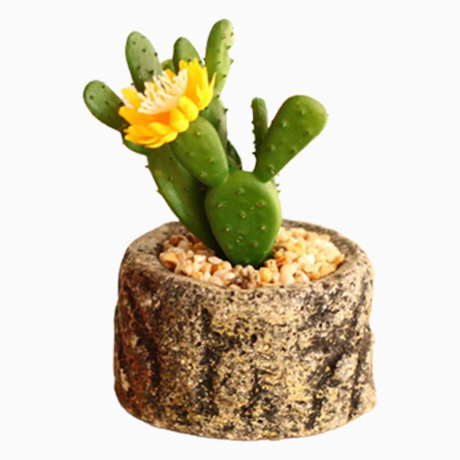 Artificial Flora Faux Succulent Plants Pots Artificial Decorative Succulents for Home Decoration