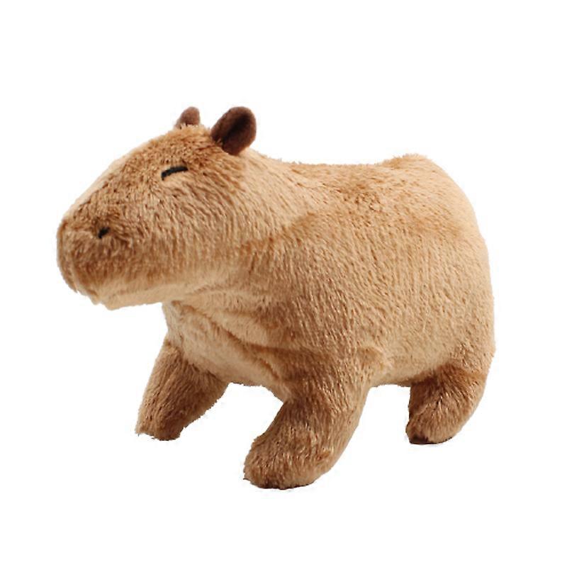 18cm Real Life Fluffty Capybara Plush Toy Cute Capybara Plushie Dolls Wild Animals Stuffed Toys Gift For Kids And Friends