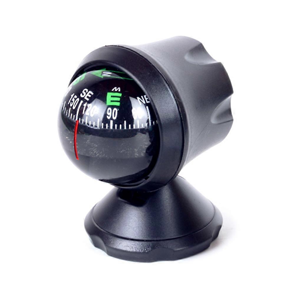 Portable High-precision Car Inclinometer Slope Meter Auto Built-in Vehicle Declinometer Gradient Level Compass With Suction Cup