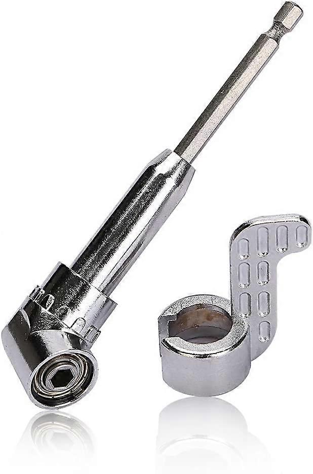 Right Angle 105 Degree Angled Screwdriver 1/4" Hex Shank For Drill