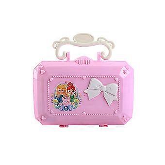 Hot Experiments Science Kits,STEM Activities  Educational Toys Beauty Mini Box for Girls, Children'S Play House Princess Vanity Box, Girl Face Art Diy