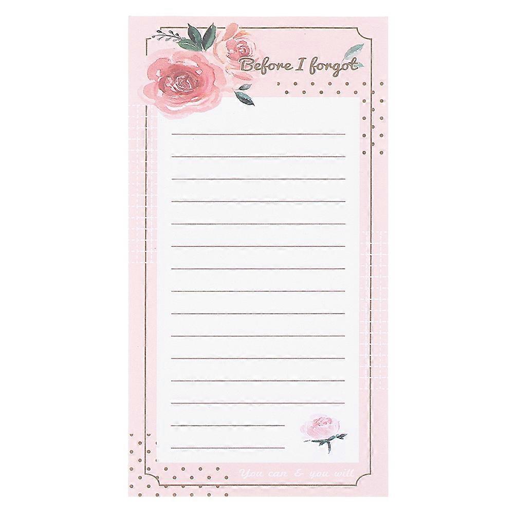 1 Book Memo Pad Fridge Magnetic Notepad To-Do-List Notepad Fridge Magnetic Backing Note Pads