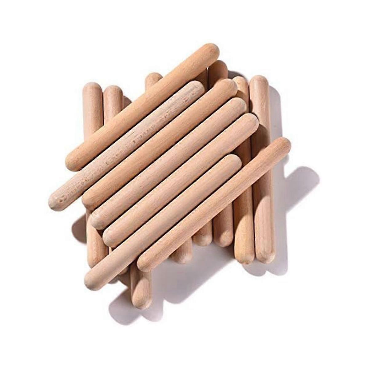 Rhythm Music Lummi Sticks for Kids, 16 Pack Sticks with Carry Bag, 8 Inch Children Musical Toy