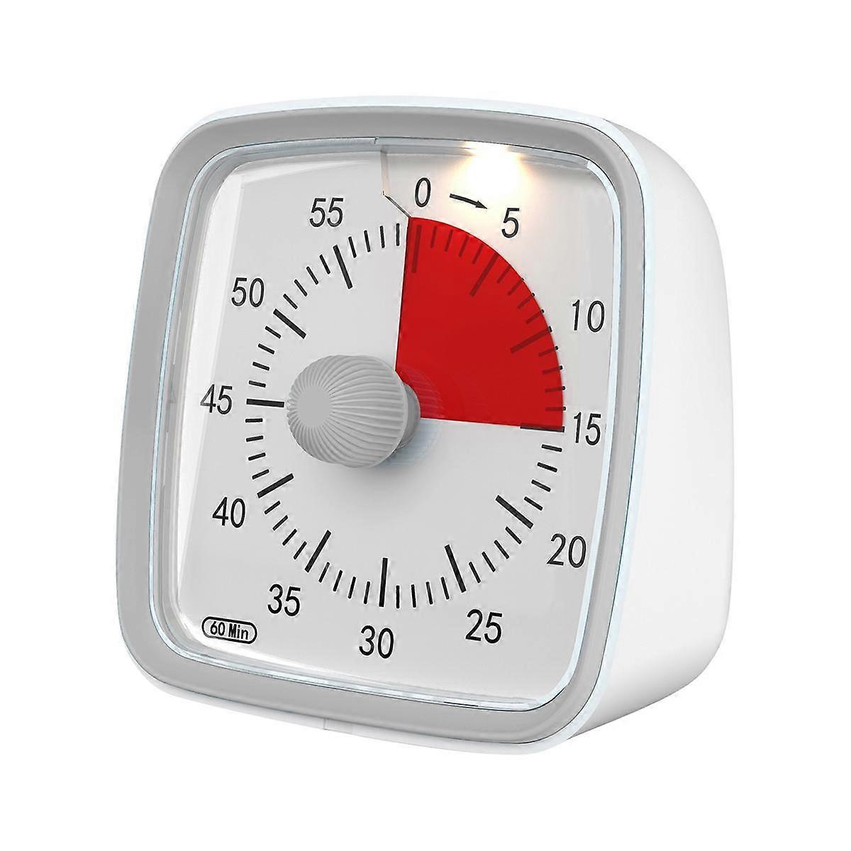 60-Minute Timer, Classroom Classroom Timer, Countdown Timer for Kids and Adults, Time Management To