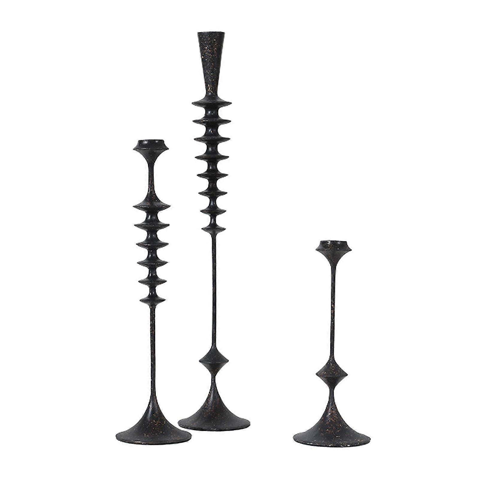 Candelabro de 3 piezas Pilar candelabro para comedor Salón