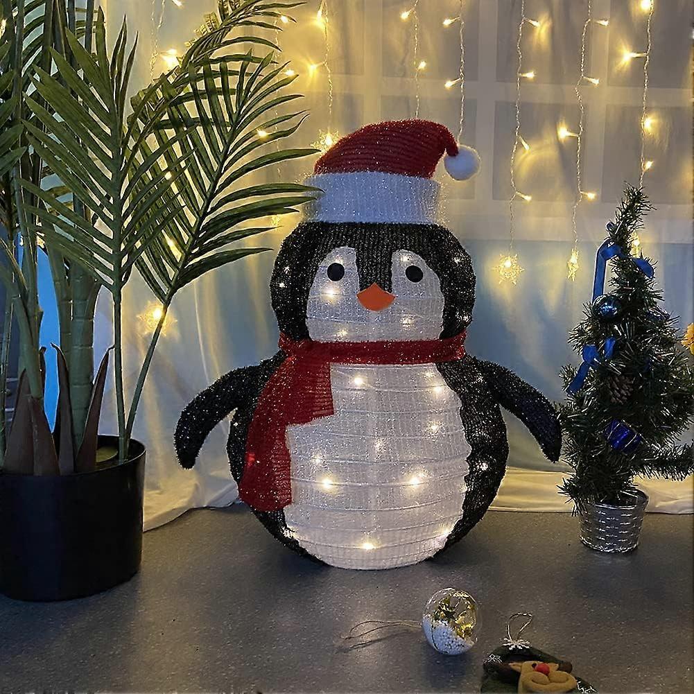 Papier Cadeau, Père Noël, Bonhomme De Neige, Renne, Ours Polaire Et Pingouin, L : 50 Cm, 80 Gr Ice Blue 100 M 1 Rouleau 5712854604116