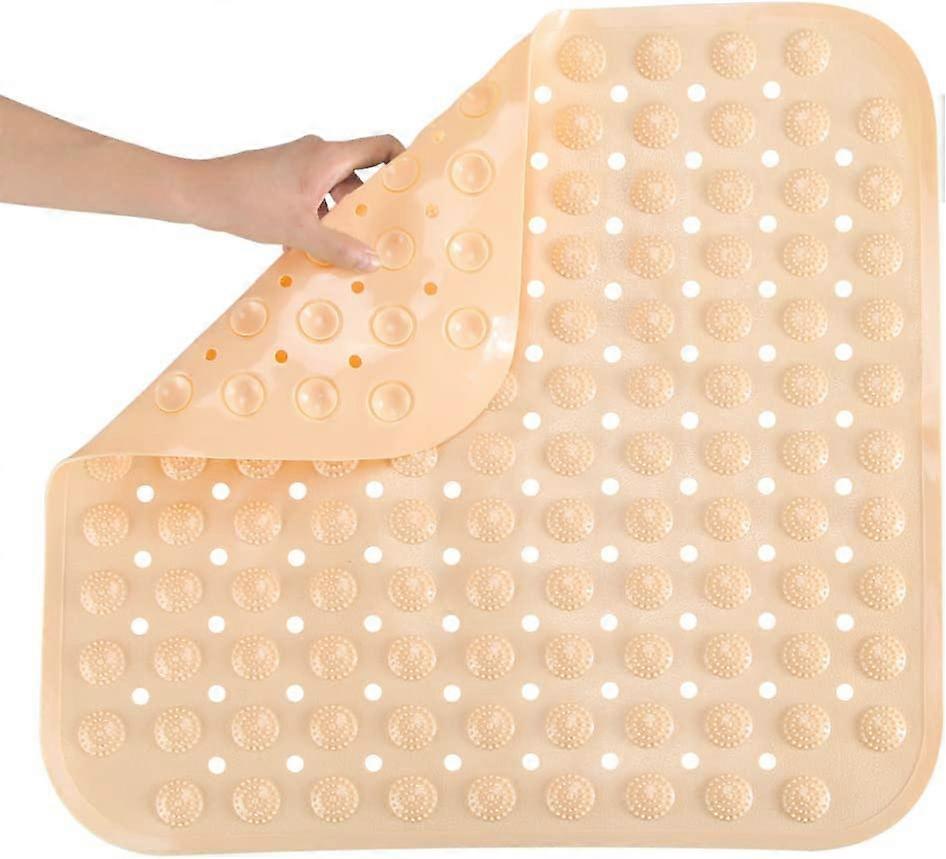 Shower mat small 48 x 48 cm, non-slip shower mat, square shower mats, non-slip shower, non-slip shower mat, non-slip shower tray insert with non-slip 