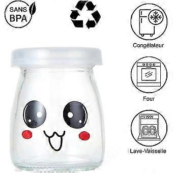 Barattoli Yogurt Per Moulinex Yogurteo - Set 7 Pezzi, Lavabili In Lavastoviglie