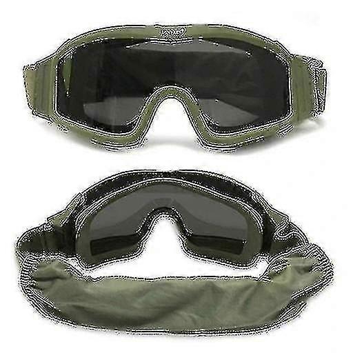 3 In 1 Tactical Glasses Military Shooting