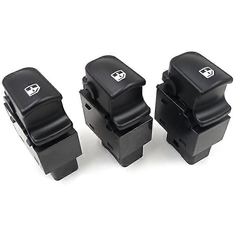 3Pcs Window Switch Front Right, Rear Left or Right, Window Buttons for HD 2006-2009 935802H000
