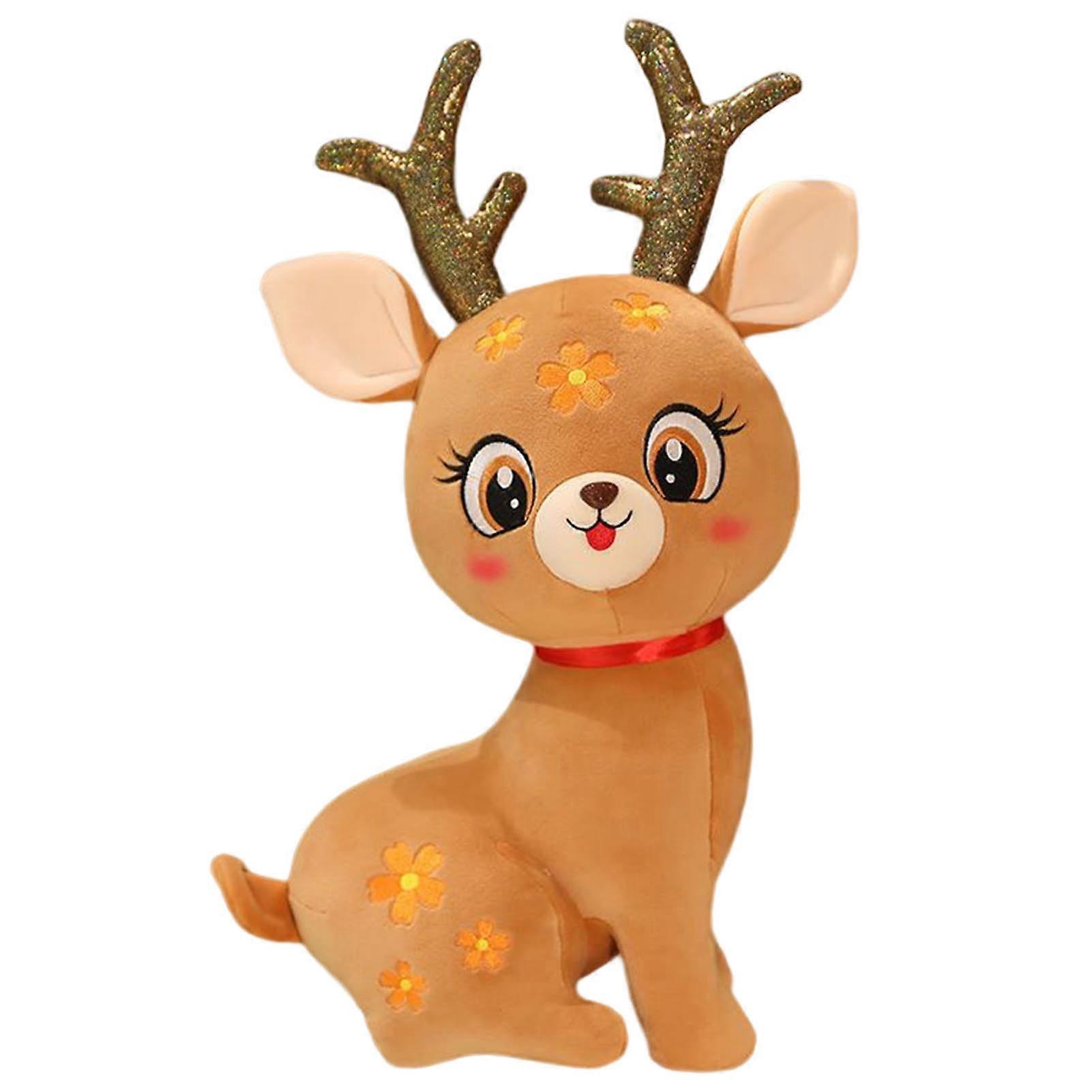 Adorable Deer Plush Doll Soft Stuffed Toy Kids Hugging Pillow Gift 40/50/60cm
