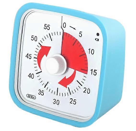 Time Timer - 60 Minute Kids Visual Timer, Student Timing Reminder Time Manager Countdown For Study Tool