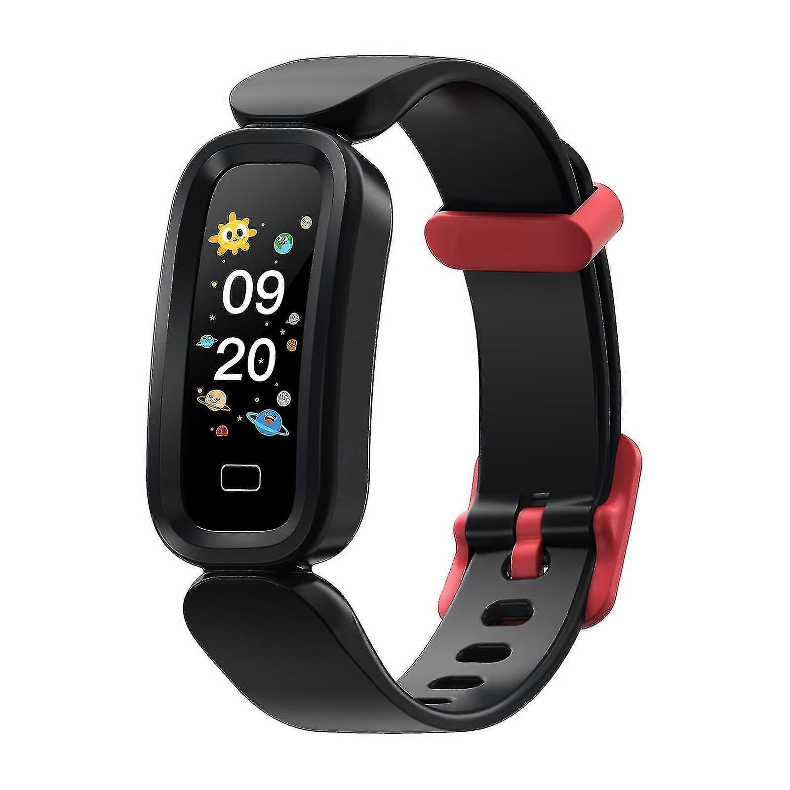 Smart Watch For Children, Health Monitoring Pedometer, Compatible With Android Ios, Smartwatchblack