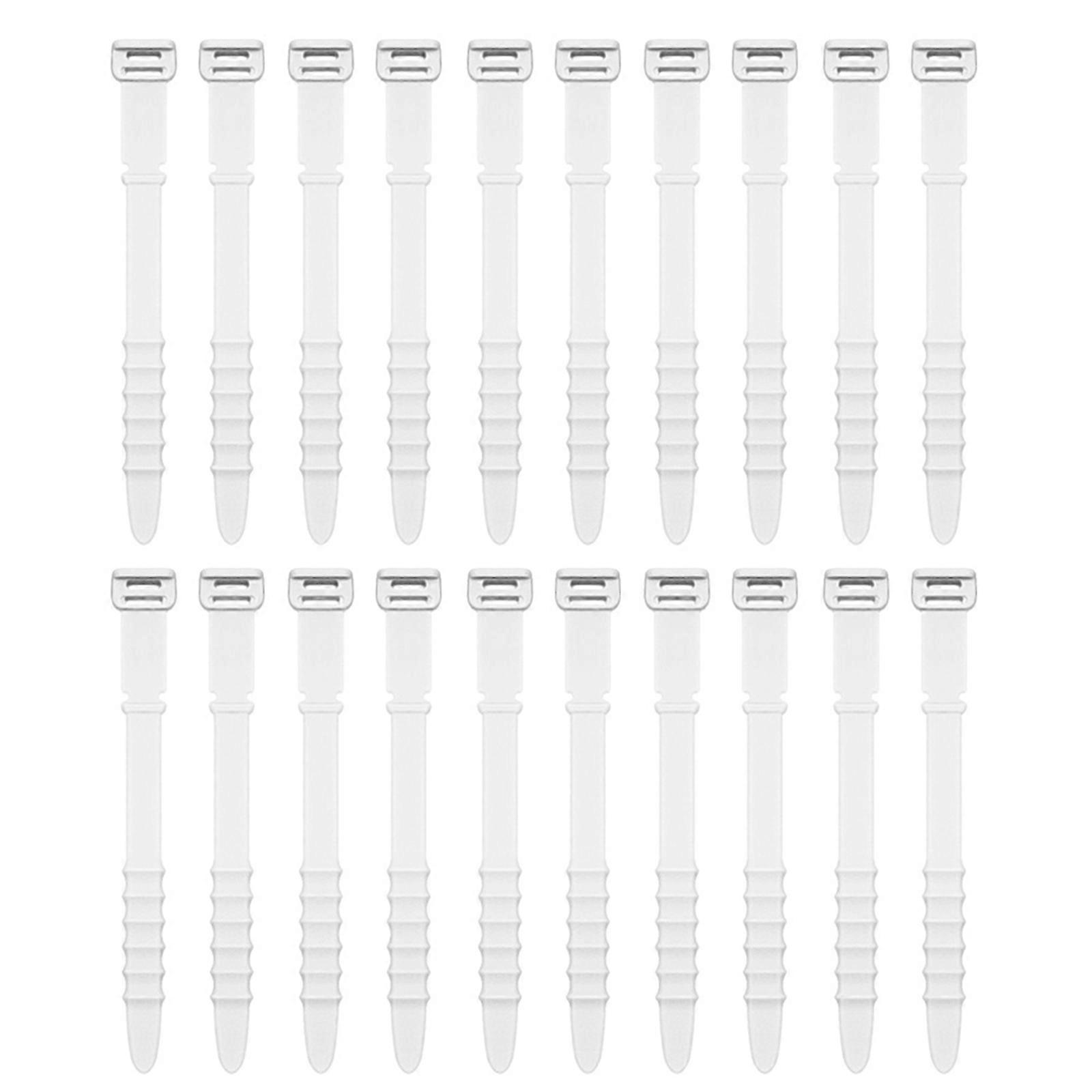 20Pcs Reusable Cable Ties Straps Cord organizer for Bundling and Organizing