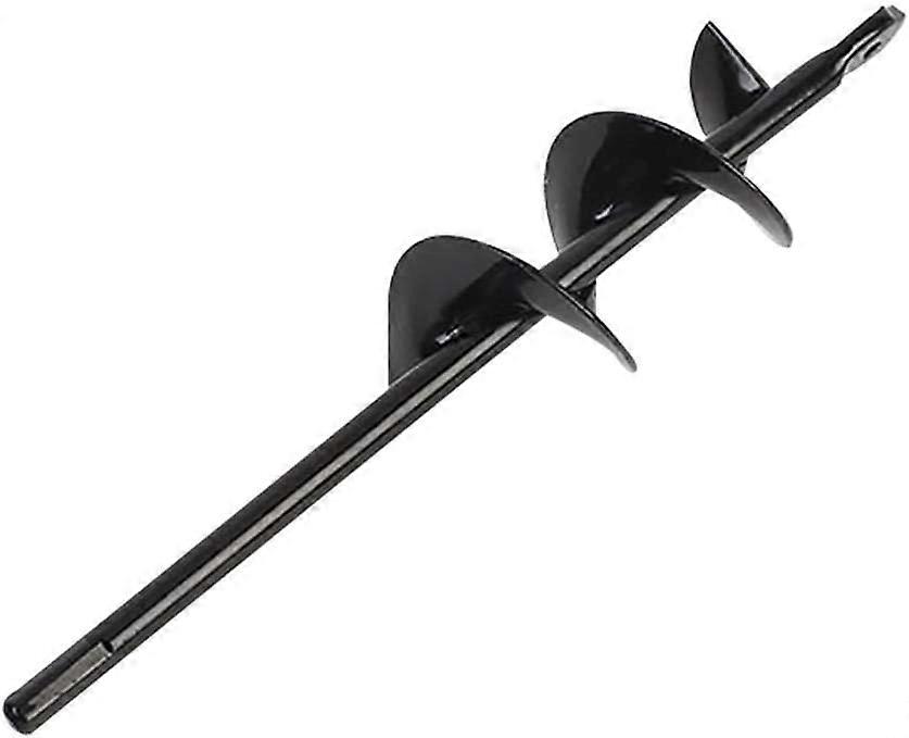 Auger Drill Bit Soil Drill Bit for Planter Steel Drill Planter Auger Gardening Tools Good Seed Helper,5x22cm
