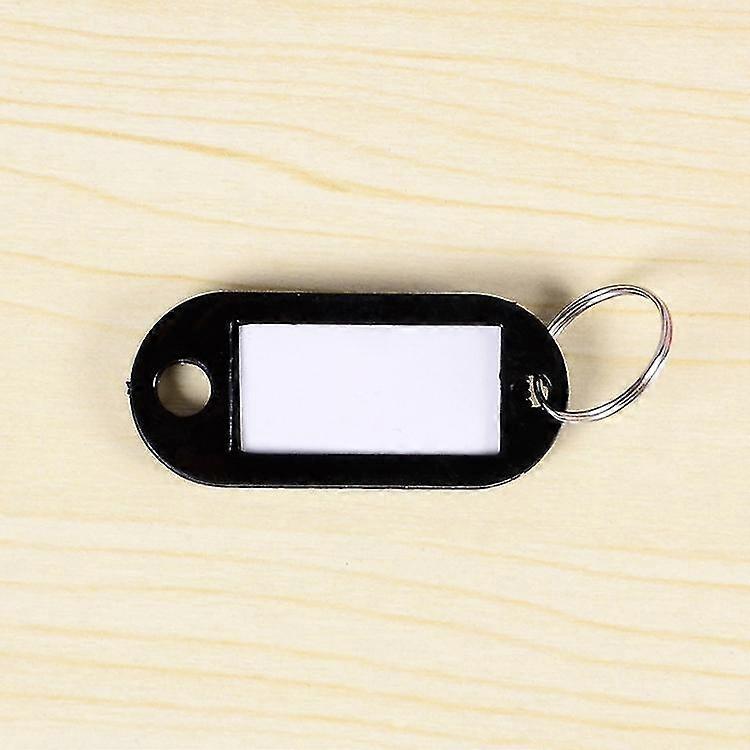 Key Tags 12 Pieces Keyring Tags Key Labels Plastic Key Fobs