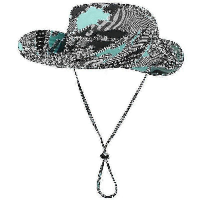 Camo Breathable Wide Brim Boonie Hat