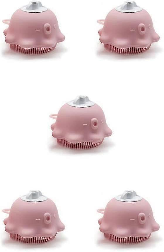 5 set of shower soft scrubber brush