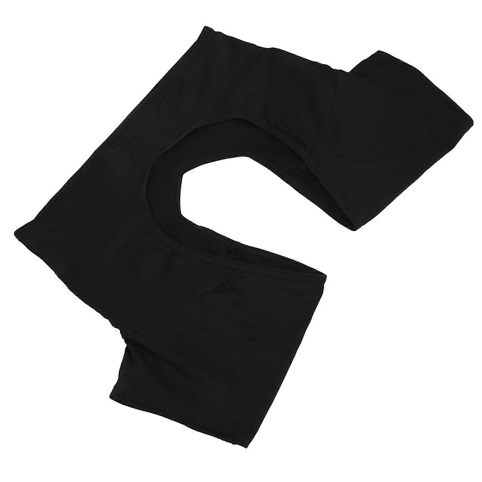 Underarm Sweat Vest Pad Shirt Mesh Quick Drying Breathable Washable Armpit Sweating Guard Protector XL
