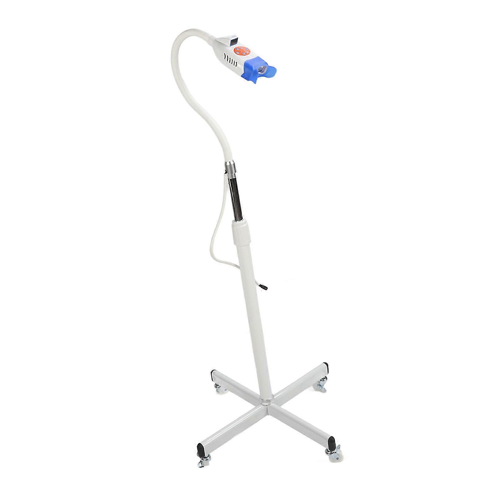 Teeth Whitening Machine with Mobile Wheels 3 Colors Teeth Bleaching Lamp 110240V US Plug