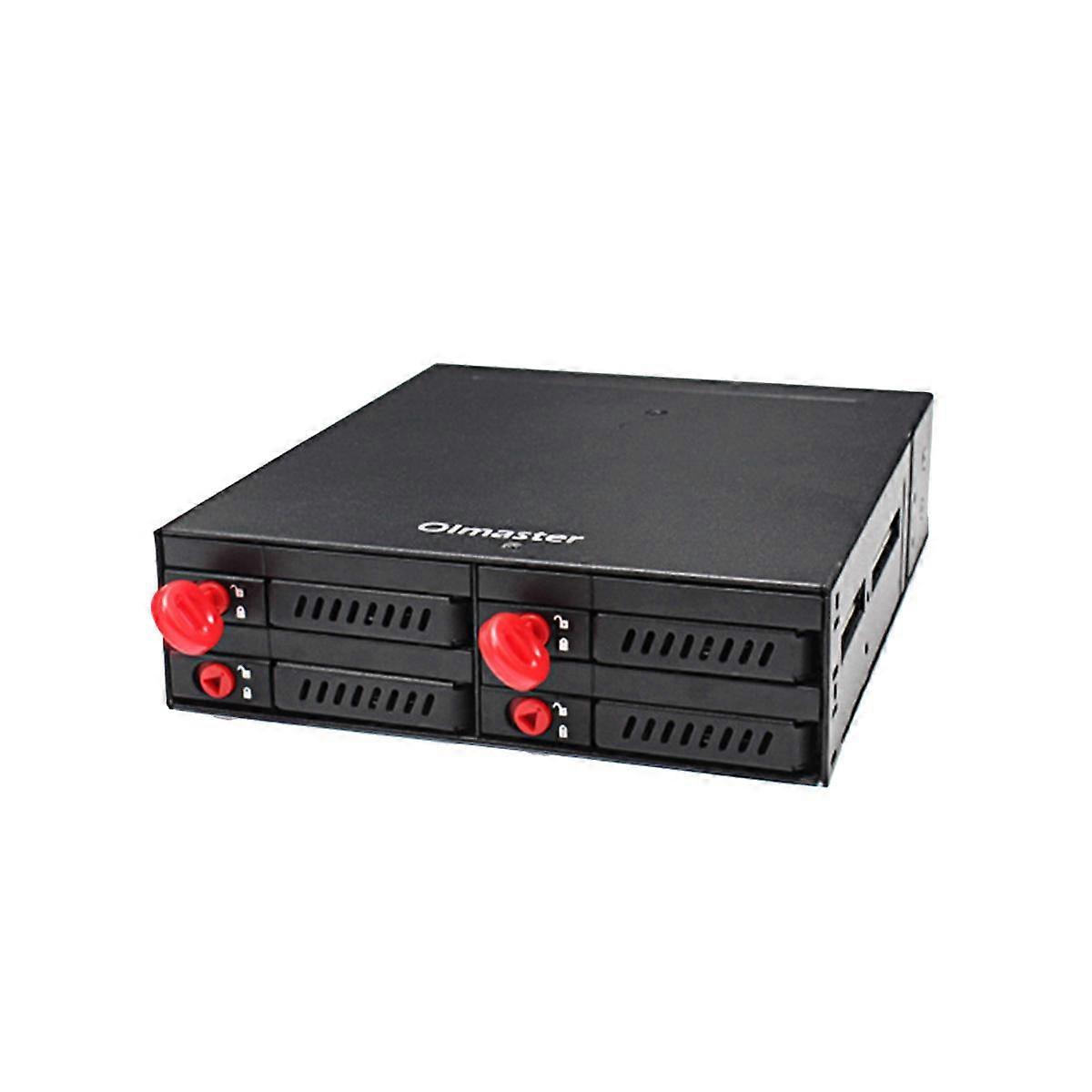 4-Bay 2.5Inch SATA SSD HDD Enclosure Mobile Rack/Enclosure Hard Disk Enclosure Rack Data Storage f
