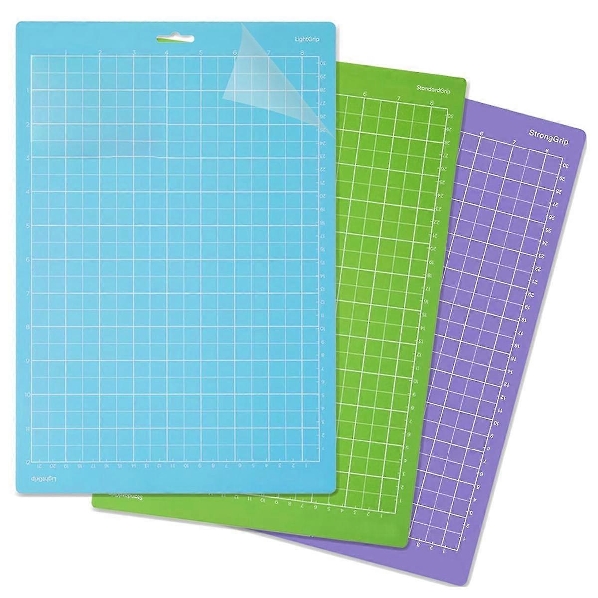 Cutting Mat for Joy Xtra, 8.5x12Inch Standard Grip & Light Grip Cutting Mats Set, for Joy Extra Acc