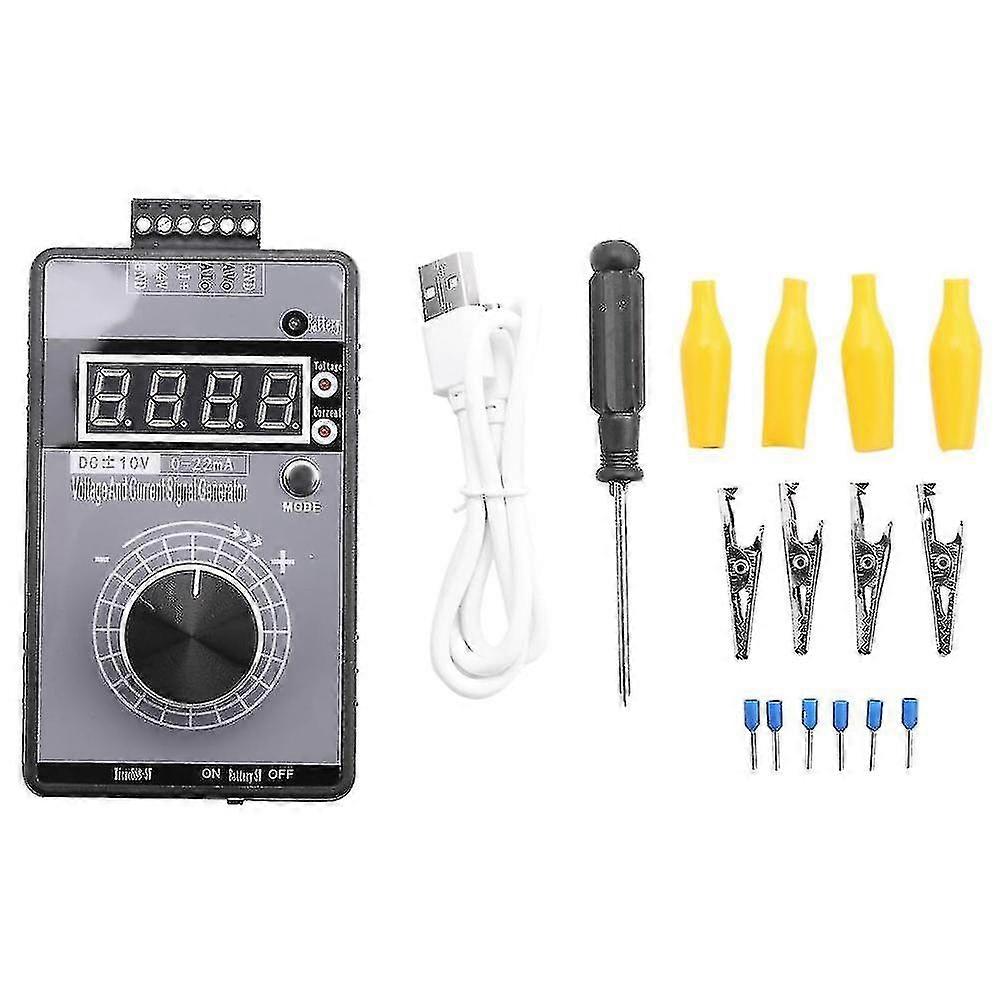 Dc 0-10v 0/4-20ma Current Voltage Signal Generator, Analog Simulator For Plc And Panel Debugging, F