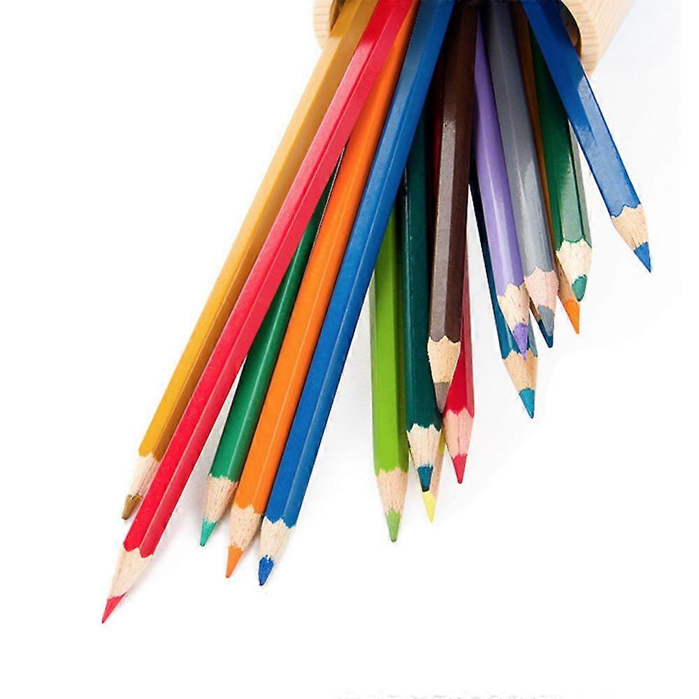 JEKA Lot de 10 étuis de crayons de couleur avec 6 crayons de couleur