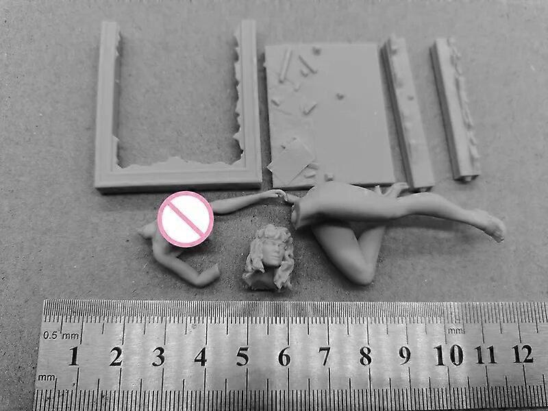 Art Model 1/24 Scale 75mm Die-cast Resin Figure Building Kits Unassembled and Unpainted Hobby Diorama