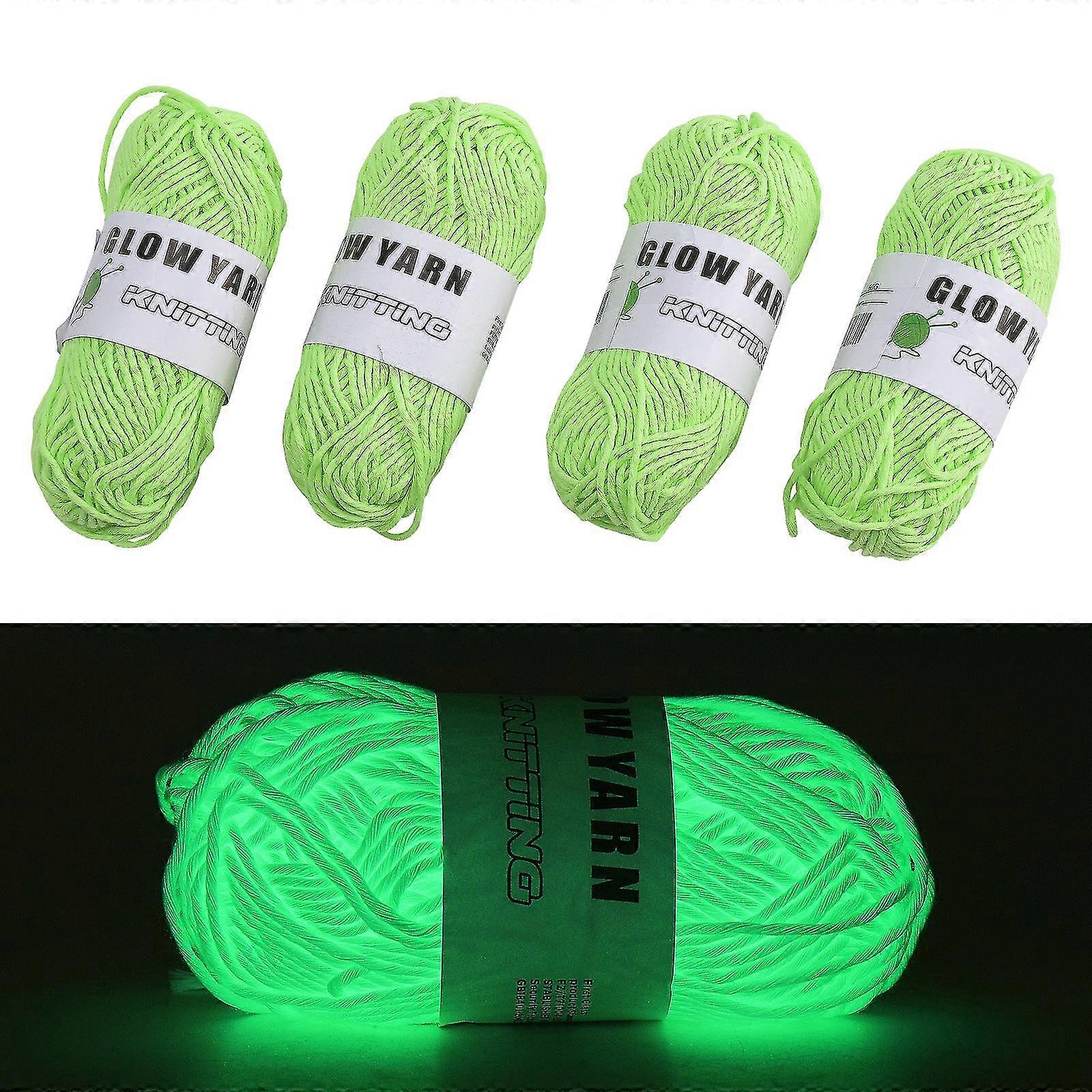 5 tekercs ragyog a sötét fonalban DIY ragyogó fonal kézműves fonal súroló fonal fonal varróeszköz