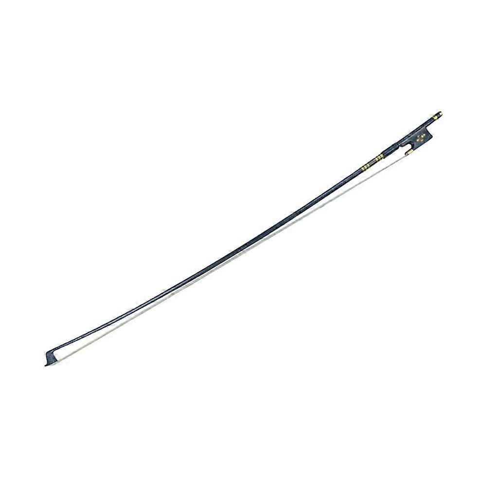 Πλήρης 4/4 Carbon Fiber Violin Bow με Russian Mongolian Ebony Curl