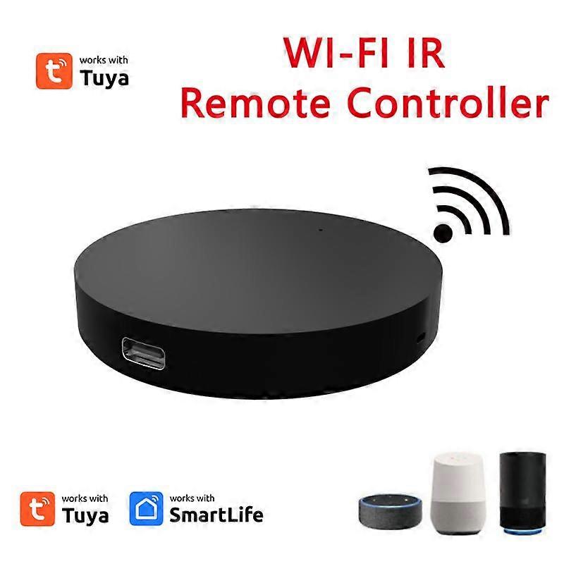 1~6PCS Tuya Smart WiFi IR Remote Universal For Smart Home Control For TV Air Conditioner For Alexa Assistant Yandex Alice