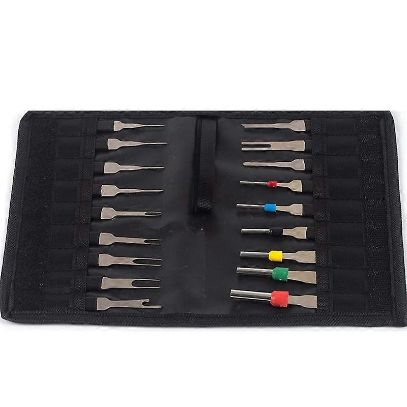 Auto Terminal Removal Tool, Car Electrical Wiring Pin Extractor Connector Puller Kit ,Depinning Too