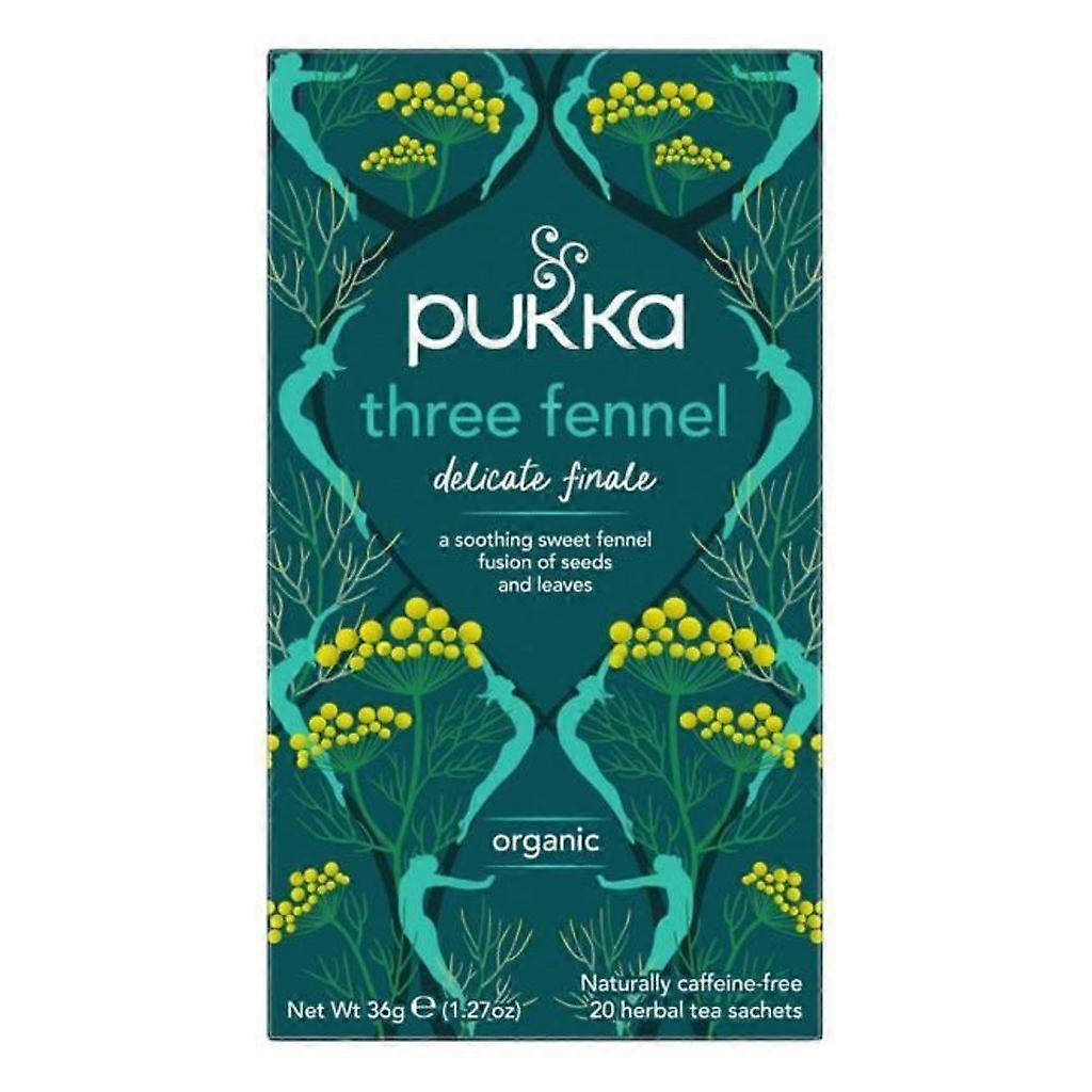 Pukka Three Fennel Tea Bags 80