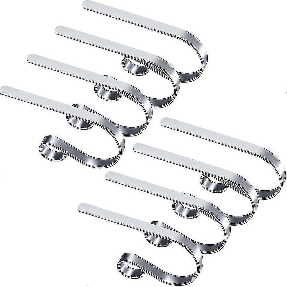 8 قطع معدنية عيد الميلاد حامل جورب غير زلة سلامة حاملي الجوارب عيد الميلاد