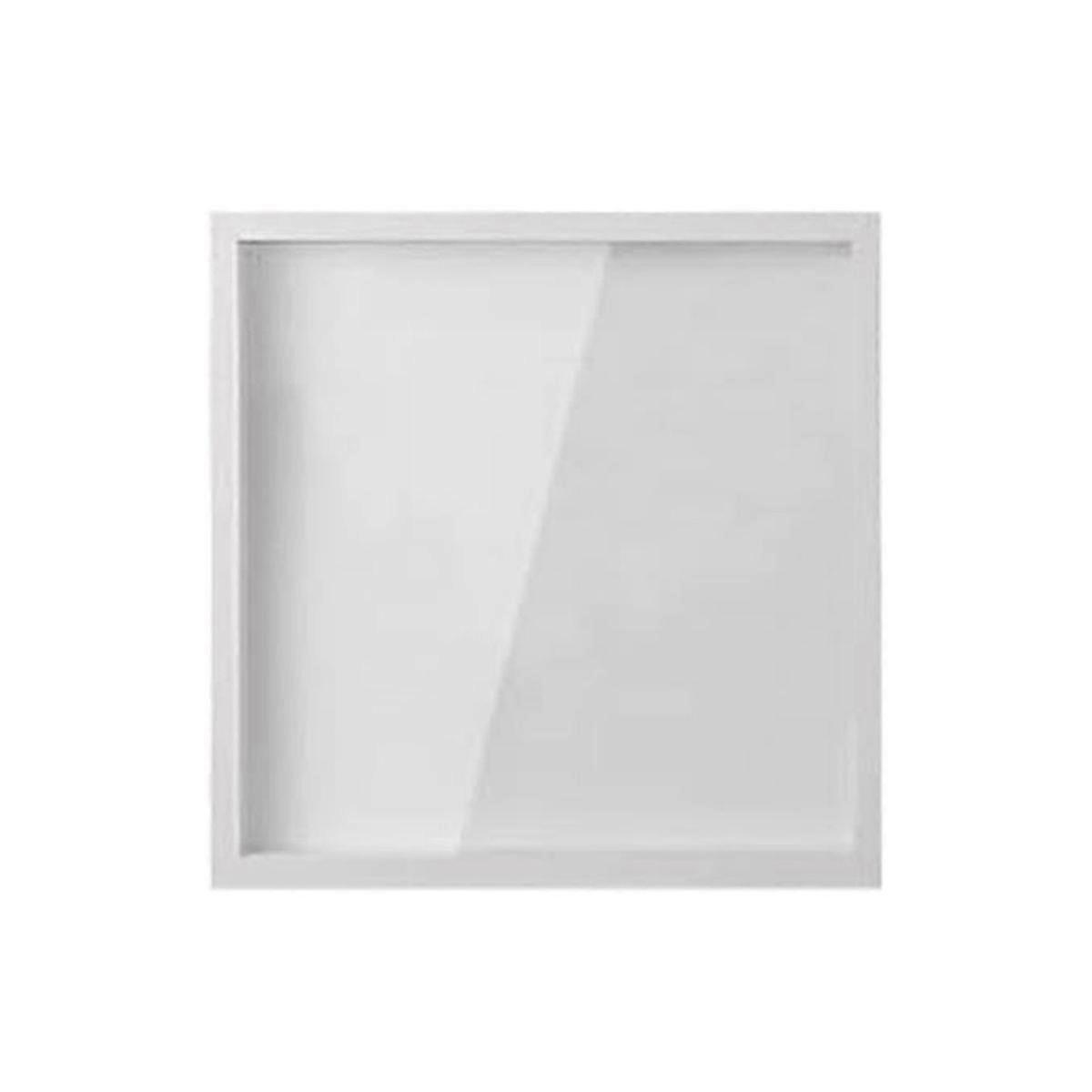 8in Concert Travel Ticket Stub Memory Top Loading Keepsake Box with Slot, Clear Money Box, Memory Frame Boxes White