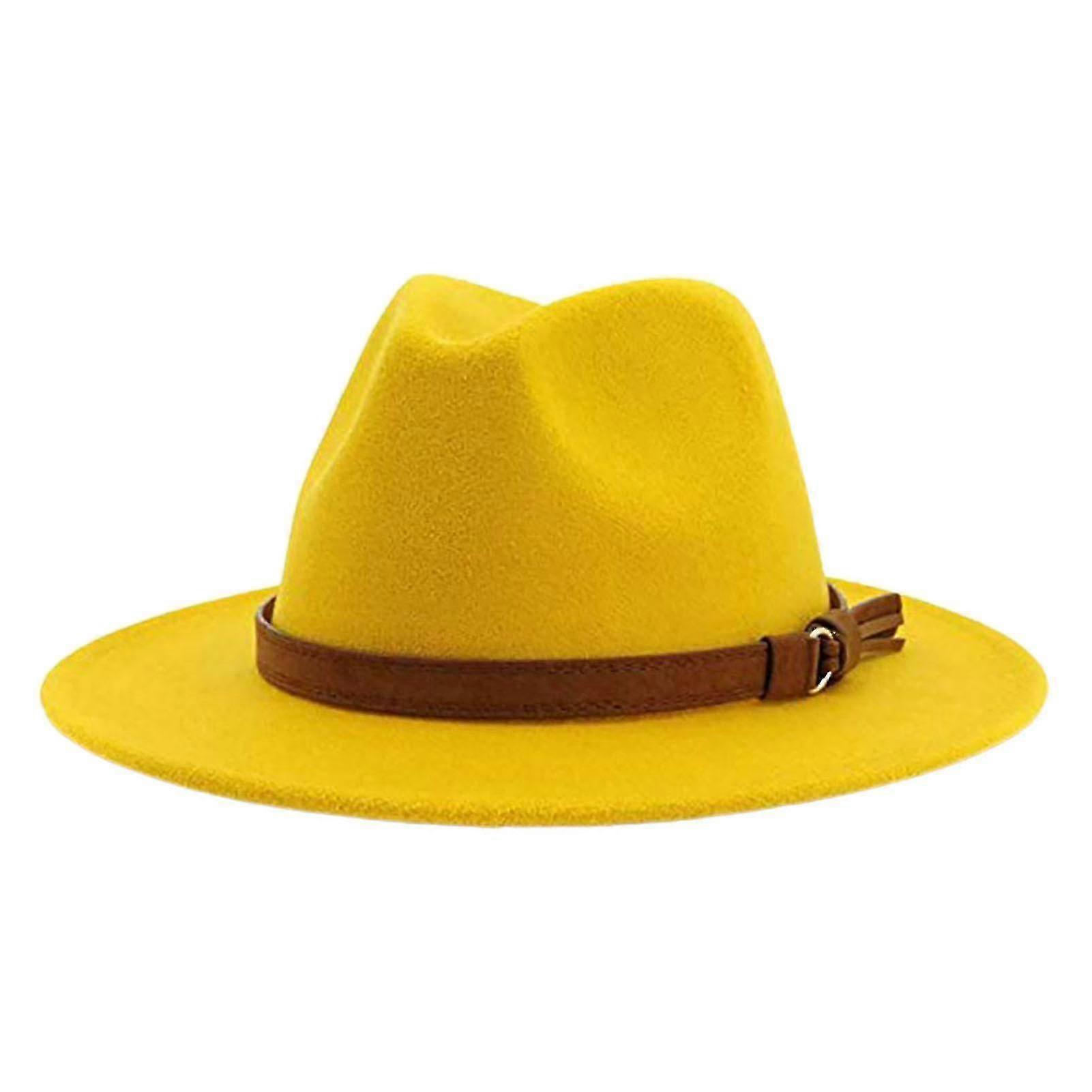 Fedora Adjustable Breathable Felt Men Vintage Style Hat For Hiking