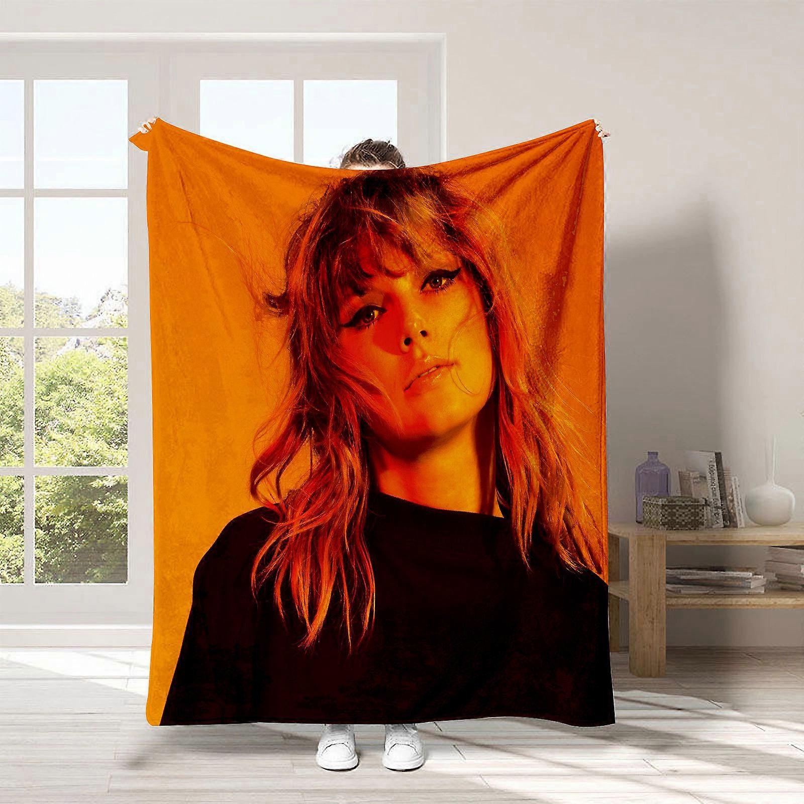 Novinka Taylor Swift TaylorSwift deka Taylor Swift obklopujúca hrubá flanelová deka na zdriemnutie MT40