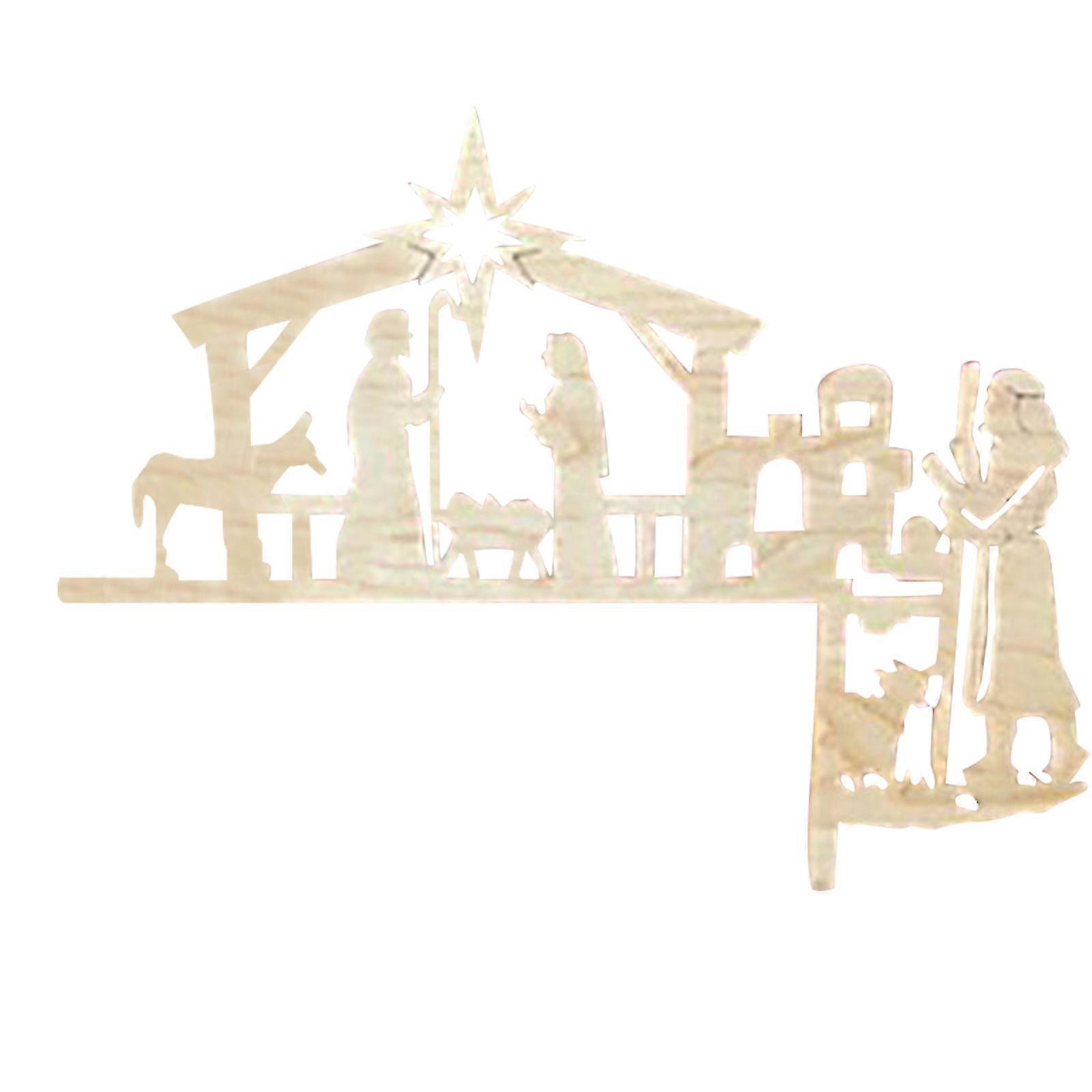 Geboorte - Drie Koningen - Kerstdeur Toppers