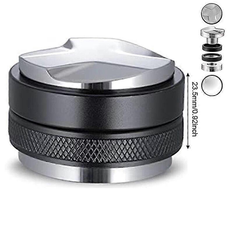 Distributore di caffè e pressino da 51/53/58 mm, livellatore di caffè a doppia testa adatta, profondità regolabile-Espresso 3An