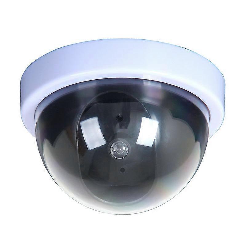 Camra de Scurit Fictive, Camra de Dme Factice Intrieure/Extrieure pour Camra de Tlvision en Circuit Ferm avec Look Raliste, Enregistrement de la lumir