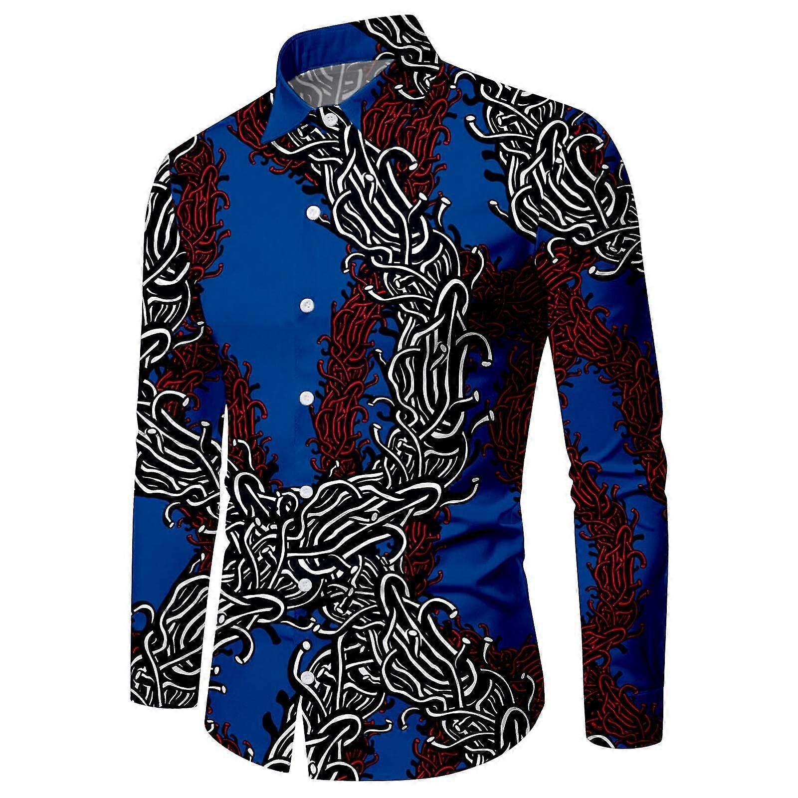 Camicia da uomo Button Down Shirt Camicie Casual Fit