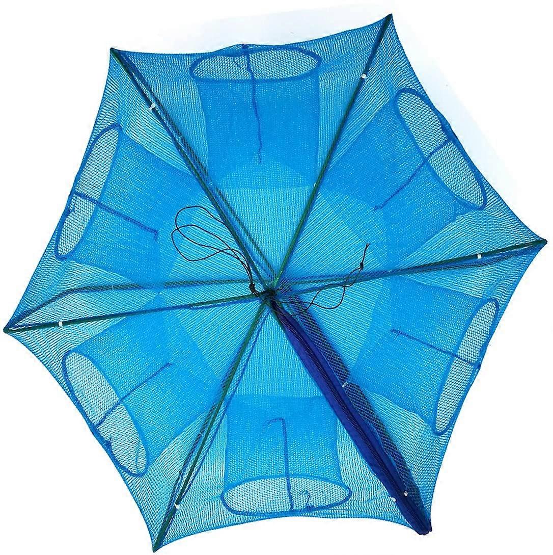 Piège à appâts pliable poisson petit poisson crabe écrevisse crevette filet évier pliable facile hexagonal 6 trous